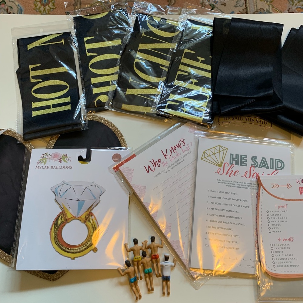 Bachelorette or Bridal Shower Party Bundle